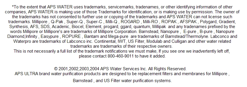 aps polaris brlab water systems with qa meters | lab-glassware-washer.com